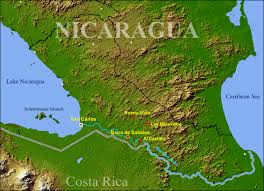 The San Juan River provides a border between Nicaragua and Costa Rica